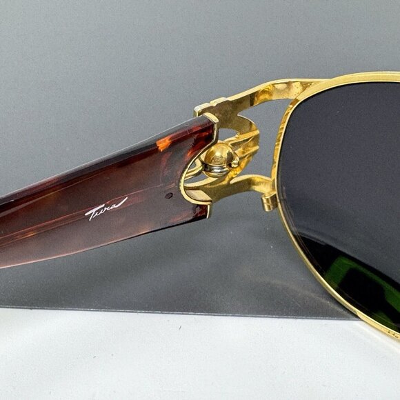 Tura Eyeglasses Frames Women Sunglasses Vintage 954 Gold 130mm  Frames Only main image 10
